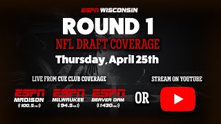 ESPN Wisconsin Draft Night – 2024 NFL Draft Round 1
