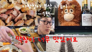 부산여행Vlog 이건 브이로그인가? 먹방인가 ? -1편-