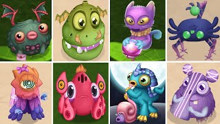 ALL Baby Monsters Fanmade By slimer Vs Riles | My Singing Monsters