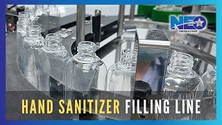 Hand Sanitizer Packaging Line Solutions| Semi-auto Filling \u0026 Capping Machine |Neostarpack