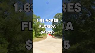 1.63 Acres with road access for Sale in Palatka Florida for $49,225 #land #property #shorts #fyp