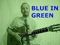 One voicing and scale over Blue in Green (Jazz Guitar Lesson 67)