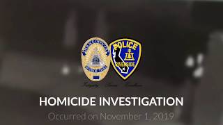 DETECTIVES SEEKING PUBLIC’S HELP IN MURDER INVESTIGATION