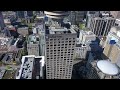 amazing droneage of vancouver lookout and harbour center