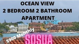 OCEAN VIEW APARTMENT $900 2 BEDROOM 2 BATHROOM