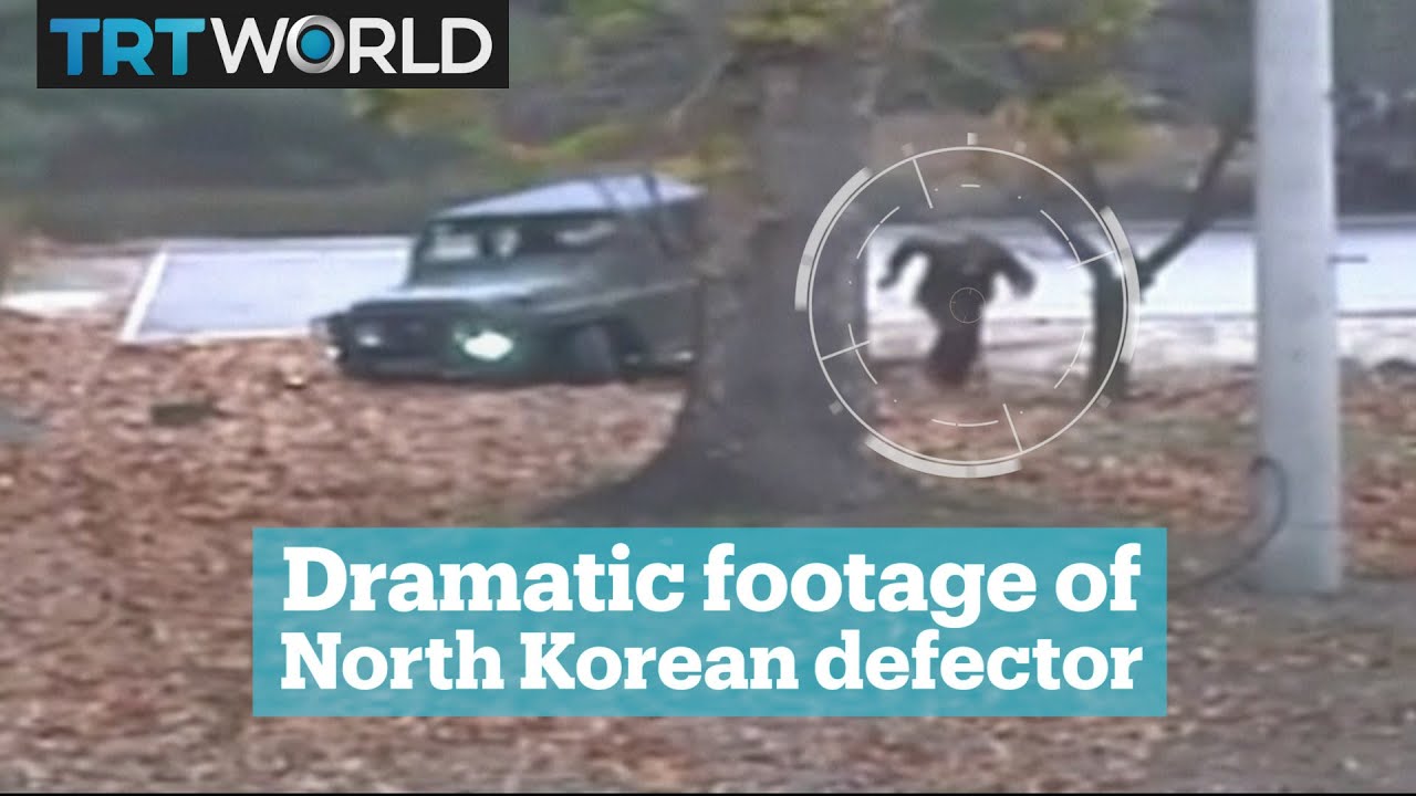 Dramatic Video Of North Korean Soldier's Defection - YouTube