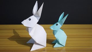 Easy Origami Rabbit Paper Craft Idea | Bunny Origami Paper folding Tutorial