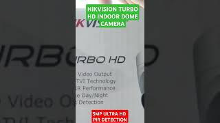 Hikvision Turbo HD indoor camera #shorts #new #cctv #camera #security