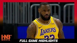 LA Lakers vs Atlanta Hawks 2.1.21 | Full Highlights