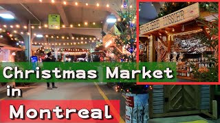 【Christmas Market in Montreal 2020】モントリオールのジャンタロン市場にクリスマスマーケットがやってきた！！(4K高画質)