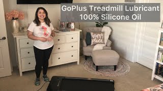 Goplus Treadmill Lubricant - How to lubricate a treadmill belt with 100% silicone oil belt lubricant