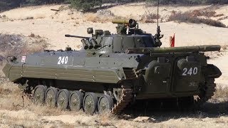 BMP-2 Infantry Fighting Vehicle - 30mm Cannon Live Fire