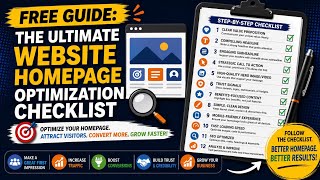 The Ultimate Website Homepage Optimization Checklist