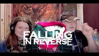 Falling In Reverse - "Watch The World Burn" (Dad&DaughterFirstReaction)