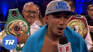 Teofimo Calls Out Josh Taylor, Jose Ramirez, Prograis Everyone at 140 After His Knockout of Campa