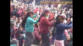 Entertaining Villagers in Barpak Village Gorkha