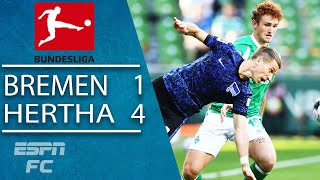 Josh Sargent's Werder Bremen disappoint in opener vs. Hertha Berlin | ESPN FC Bundesliga Highlights