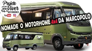 NOMADE O MOTORHOME 4X4 DA MARCOPOLO - PROJETO VIVER MOTORHOMES