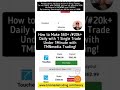 How to Make $60+ or N20k Daily Trading Volatility 75 index with Just 1 Trade