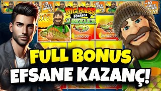 SLOT OYUNLARI💥BIG BASS BONANZA 3 REELER💥FULL BONUS EFSANE KAZANÇ! #slot  #slotoyunları #casino