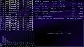 MXDRV(MDXWin) GALAXIAN・ THEATER 6 ♪Return to BASE (C)NAMCO 1993 by ChaMa++ /rtobc3.mdx