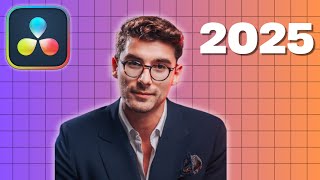 How to Make a Gradient MOTION GRID Background in Davinci Resolve