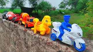 Driving Toy Cars on the Edge: Satisfying Auto Rickshaw, School Bus, Sports Car and Dump Truck