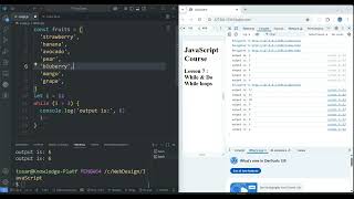 While Loops and Do While Loops . JavaScript lesson: 7