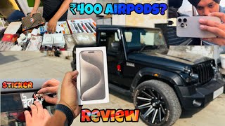 Review of the 15 Pro Max Camera for Vlogging 📲New sticker and roof closed