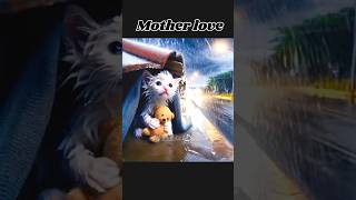 cat Mother Love 😘 his child #shorts#trending #youtubeshorts #new#viralvideo #shortsfeed #shortviral