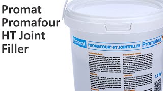 1.5kg Promat PROMAFOUR-HT JOINT FILLER - High Temperature