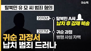 귀순 과정서 납치 범죄 드러나 [이슈픽]