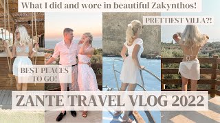 ZAKYNTHOS / ZANTE 2022 ~ WHAT I DID AND WORE IN GREECE! Travel vlog | Greek islands | Best places