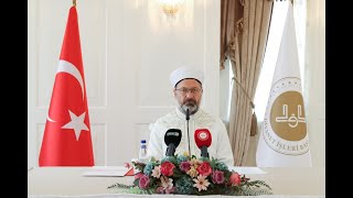 Diyanet İşleri Başkanlığından uluslararası “Filistin ve Gazze” toplantısı