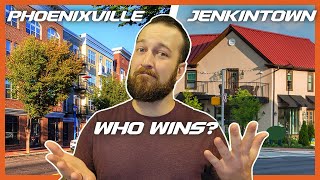 Phoenixville PA vs Jenkintown PA | Comparing 2 TOP Philadelphia Suburbs