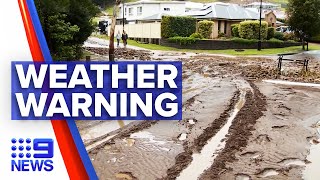 Heavy rain warning for Sydney | 9 News Australia