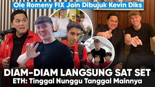 Pak Erick Konfirmasi Ole, Kevin Diks ikut Yakinkan, Ole Romeny Merinding Dikawal Liat Aksi Fans