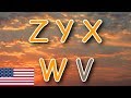 Learn the Alphabet Backwards - Easy ZYX Sing-along Song - USA Version