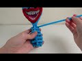 making nightmare huggy wuggy with only pipe cleaners