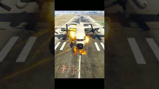 SIAN VS PLANE 🔥 | BLASTING 99999999$ PLANE GTAV | #shorts#129#130