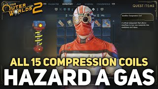 The Outer Worlds 2 - How To Get All 15 Compression Coils (Hazard A Gas Quest)