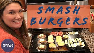 HOW TO MAKE SMASH BURGERS ON THE STEELMADE USA FLAT TOP GRIDDLE - BONUS SMOOTHIE DESERT