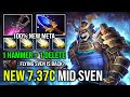 NEW OP MID SVEN 1 Shot Flying Hammer Khanda + Scepter Powerful Cleave Hard Carry Sven Dota 2