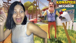 Sneaking into my neighbor’s house right NOW 😱 Part 2 | Malayalam Hello Neighbor Gameplay