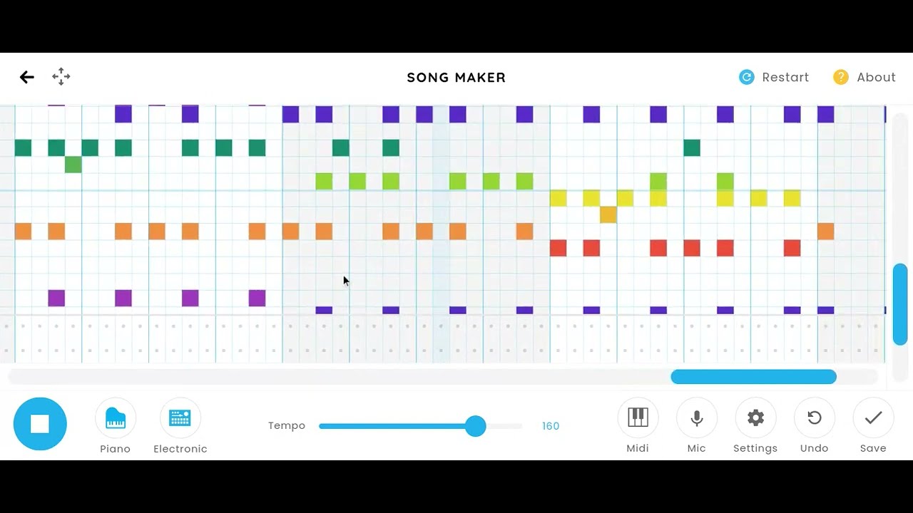 I Made RUSH E On Chrome Music Lab! - YouTube