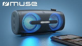 M-730 DJ SPLASH PROOF PORTABLE BLUETOOTH SPEAKER