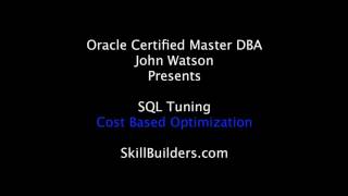 SQL Tuning for Beginners 6 Oracle Cost Based Optimizer Concepts