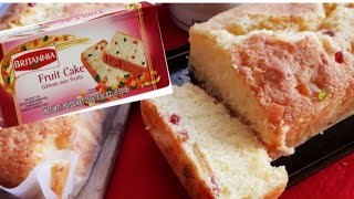 Britannia Style Fruit cake|  Fruit cake| Ultramoist tea cake| Travel cake| britannia cake recipe