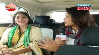 🔵 Ranjita Sahu With Scooty Reporter | Elaborates Her Goal For Aska Lok Sabha Constituency