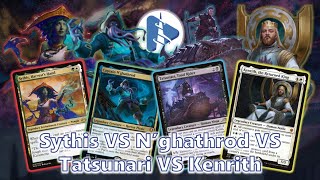 ENCHANTRESS SHOWDOWN!!! Commander / EDH Gameplay 103 - Sythis VS N'ghathrod VS Tatsunari VS Kenrith